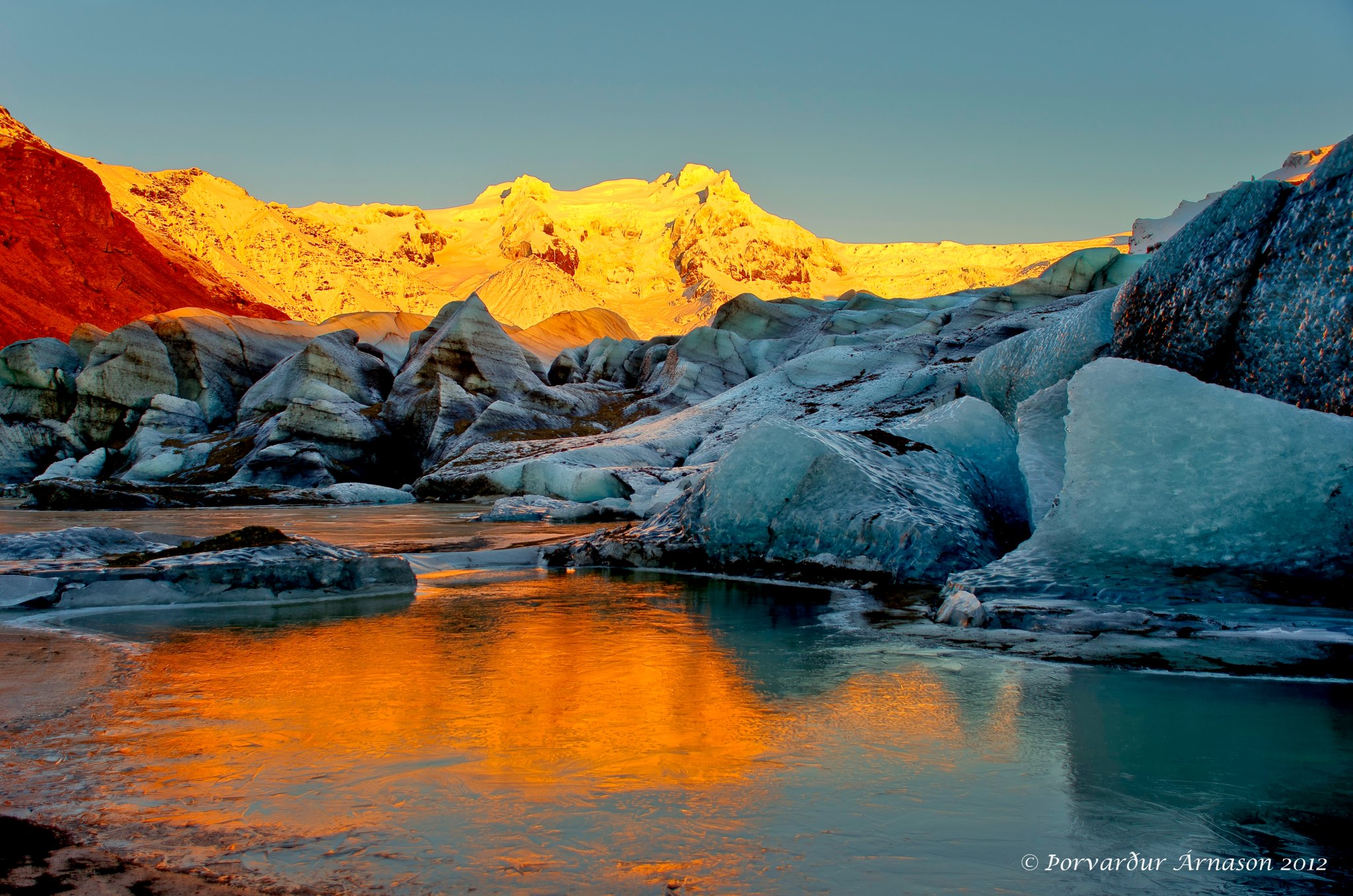 glaciers in iceland